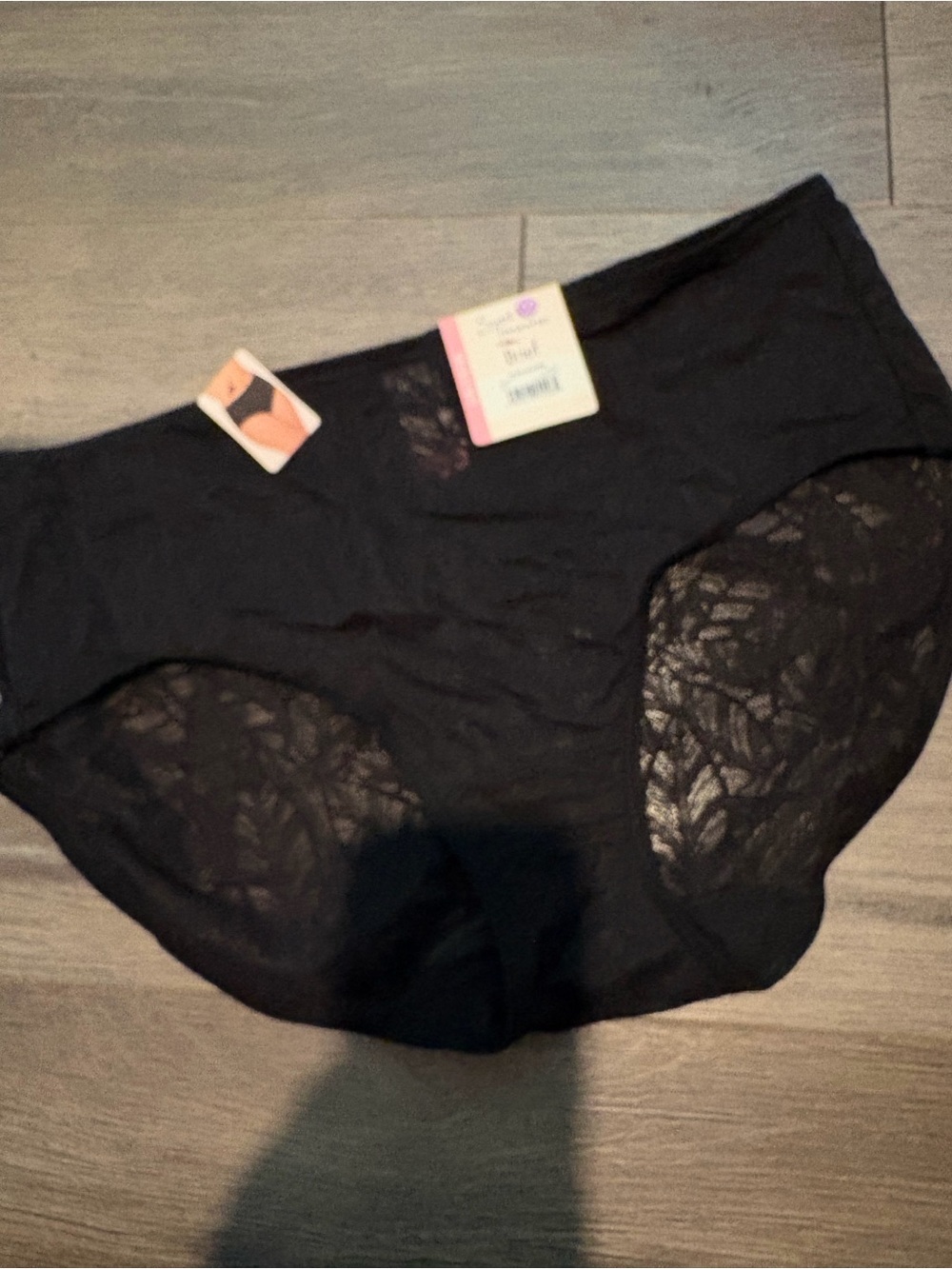 Women’s Secret Treasure Lace Brief Size L 12-14